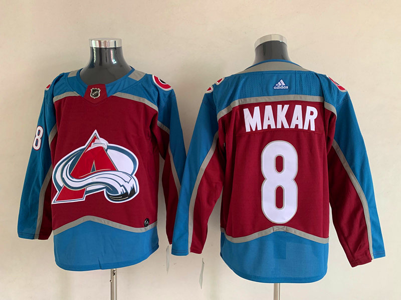 Men's Colorado Avalanche Cale Makar #8 Burgundy Home Breakaway Jersey